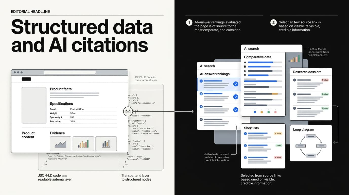 Treat schema as corroboration, not an AI citation tactic